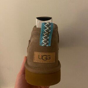 Ugg Ultra Mini Boots in Caribou/ Sapphire (limited edition 2025) SIZE W8